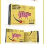 Sausage Packaging Template