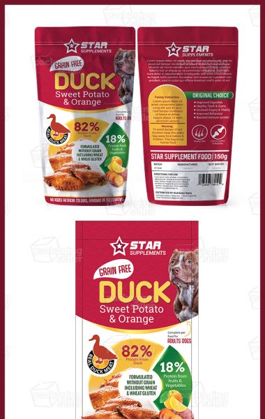 Dog Supplement Packaging Design