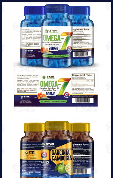 Supplement Label Template Vol-148-Packaging