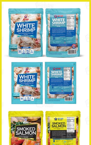 Seafood packaging Design
