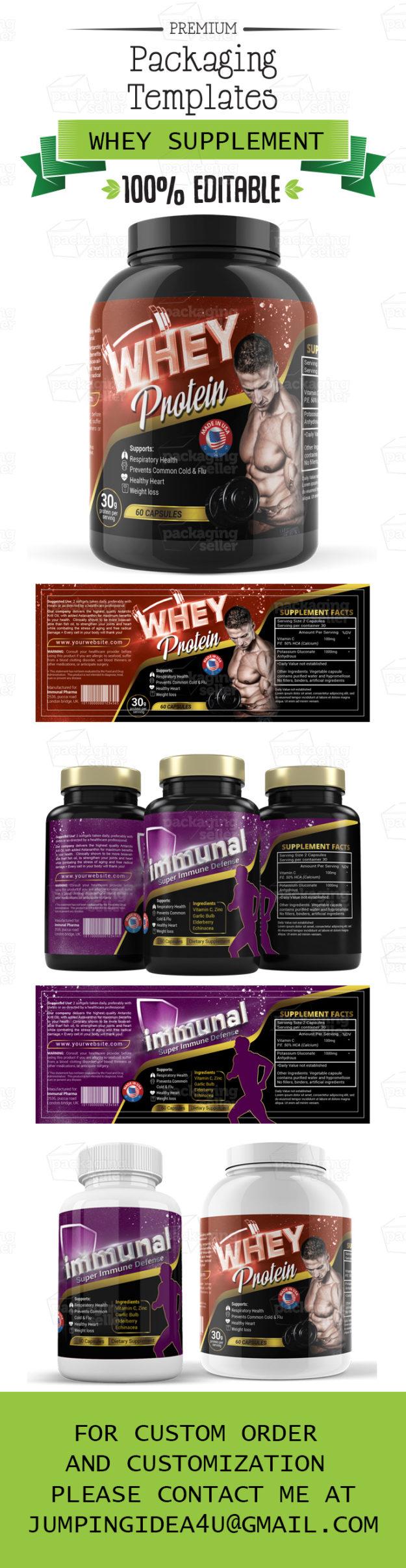 Whey Protein Template