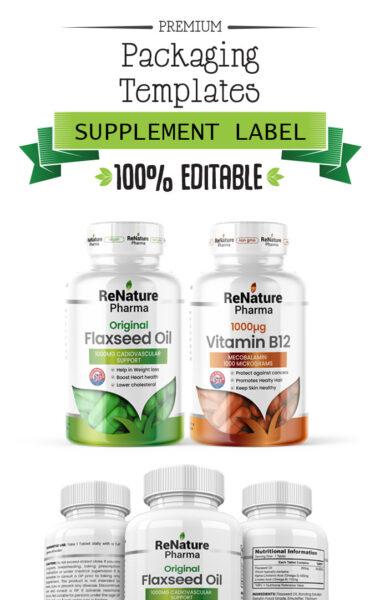 Supplement Label Template