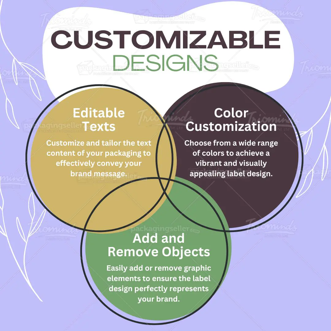 Cow Ghee Label Design Template PS172 - Image 6