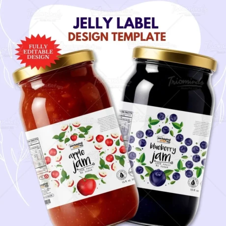Jelly Label Design Template
