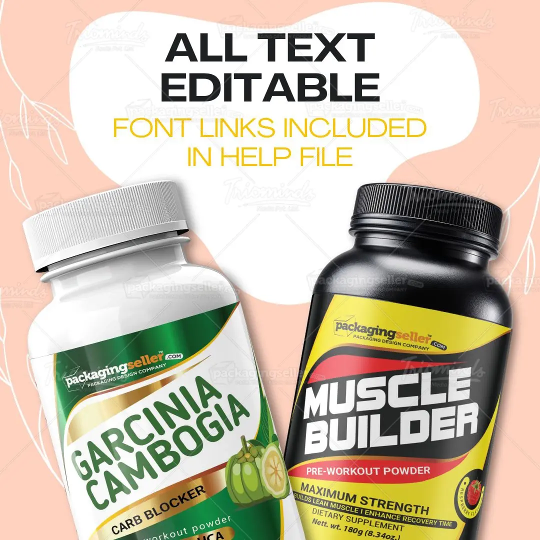 Supplement Label Template Vol-53 - Image 4