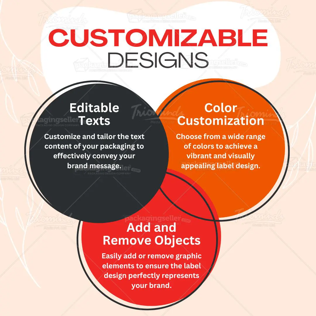 Chickpeas Snacks Pouch Design Template PS353 - Image 5