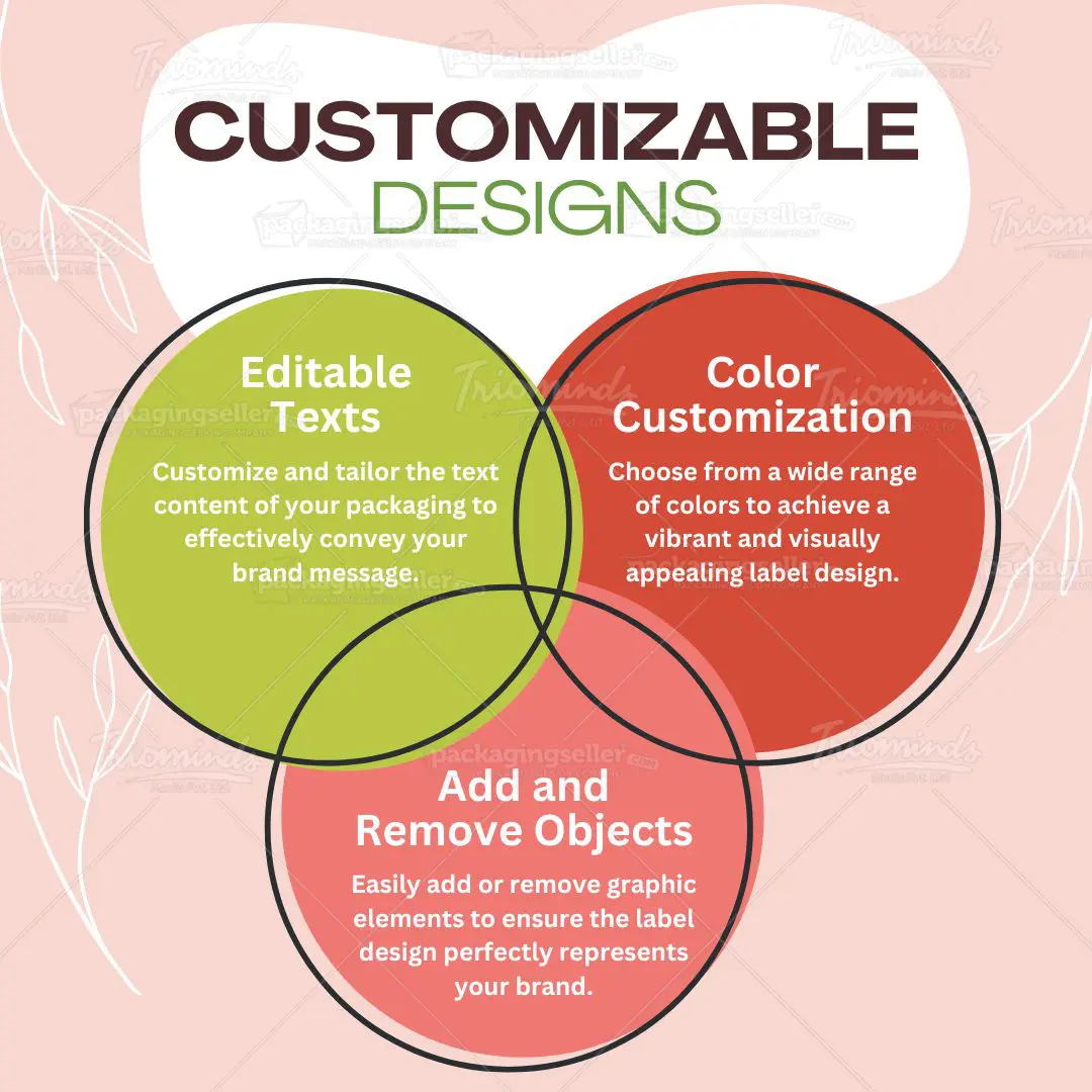 Pineapple Slice Label Design Template PS350 - Image 6