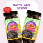 Dates Label Design PSE K01