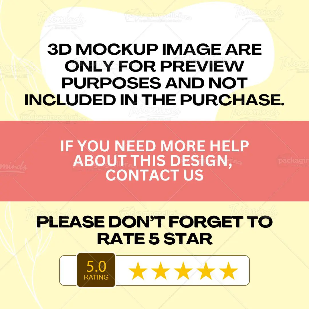 Dog Food Packaging Design Template-(JI-60) - Image 7