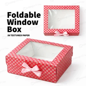 Collapsible Rigid Window Box PRS04