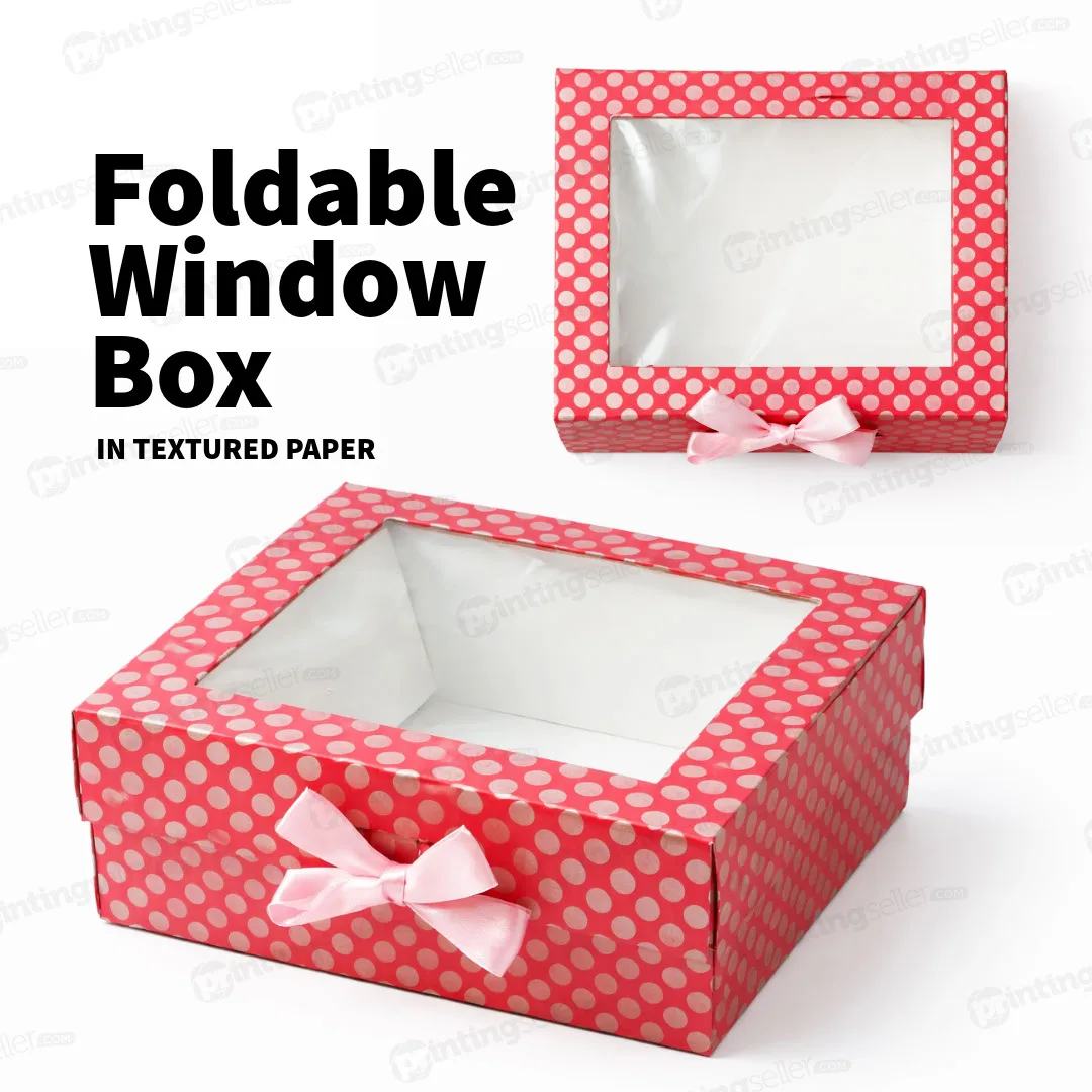 Collapsible Rigid Window Box PRS04