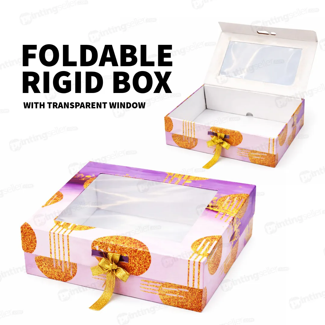 Foldable Rigid Window Box _FRWB-01