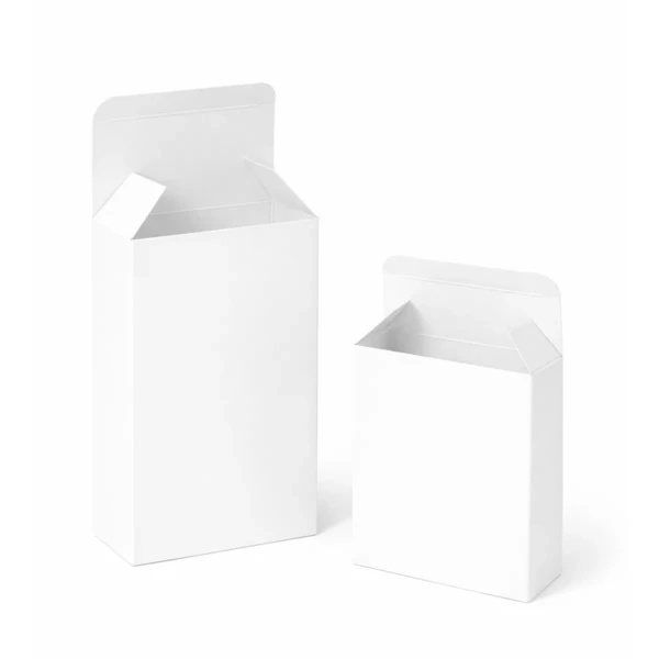 Plain White Mono Carton Boxes-PWMCB01
