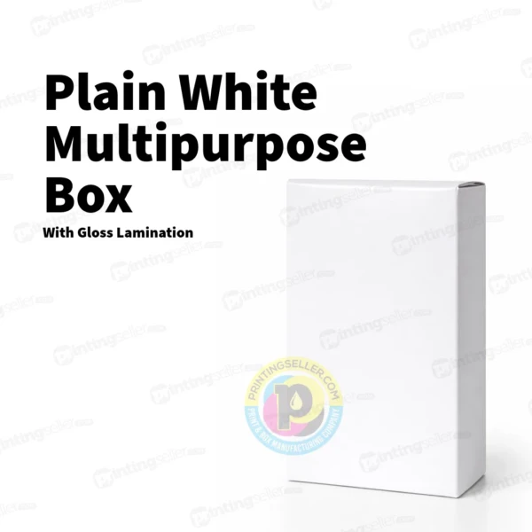 Plain White Multipurpose box- 5x3x1.5inch - PRS16