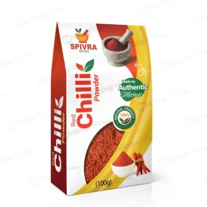 Pyramid Spice Packaging Box on Duplex Board (100 gm) PRS12
