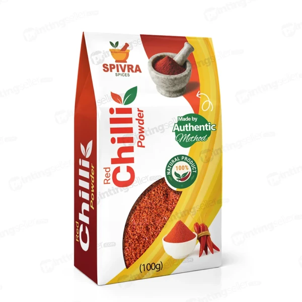 Pyramid Spice Packaging Box on Duplex Board (100 gm) PRS12