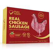 Sausage Packaging Template