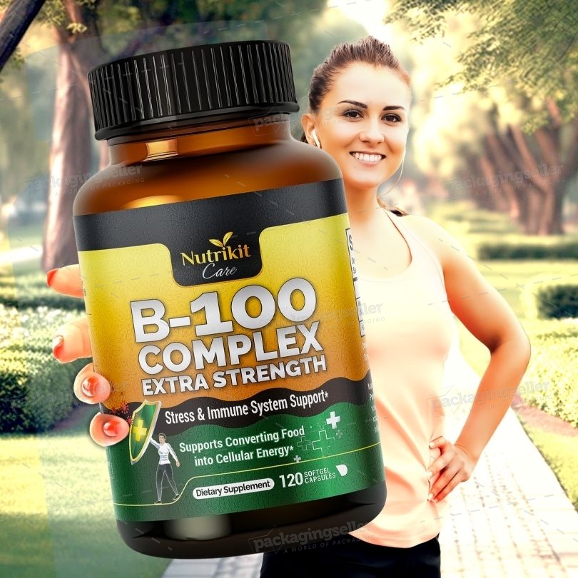 This Supplement Label Design template is created for Dietary Supplement but you can customize this...