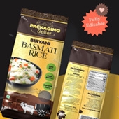 Rice Packaging Design Template