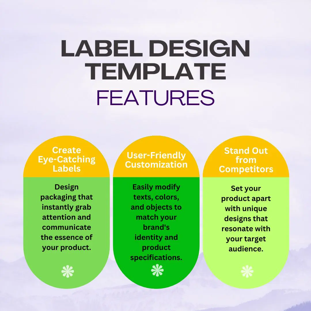 Liver Detox Supplement Label Design Template PS302 - Image 4