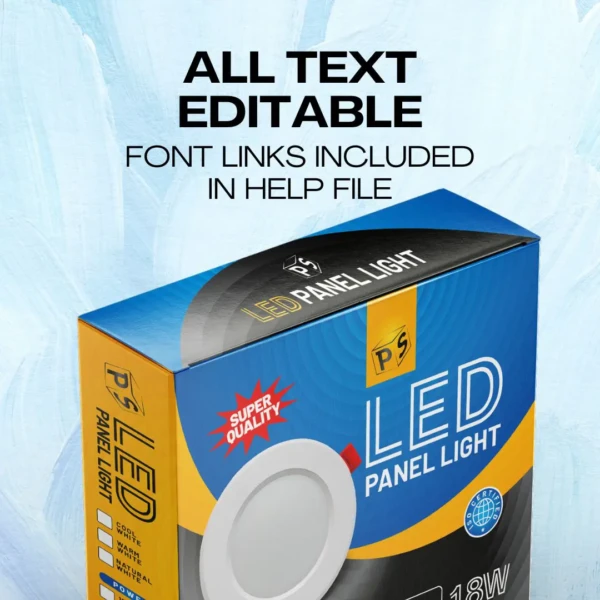 LED Panel Light Box Packaging PS312 - Image 6