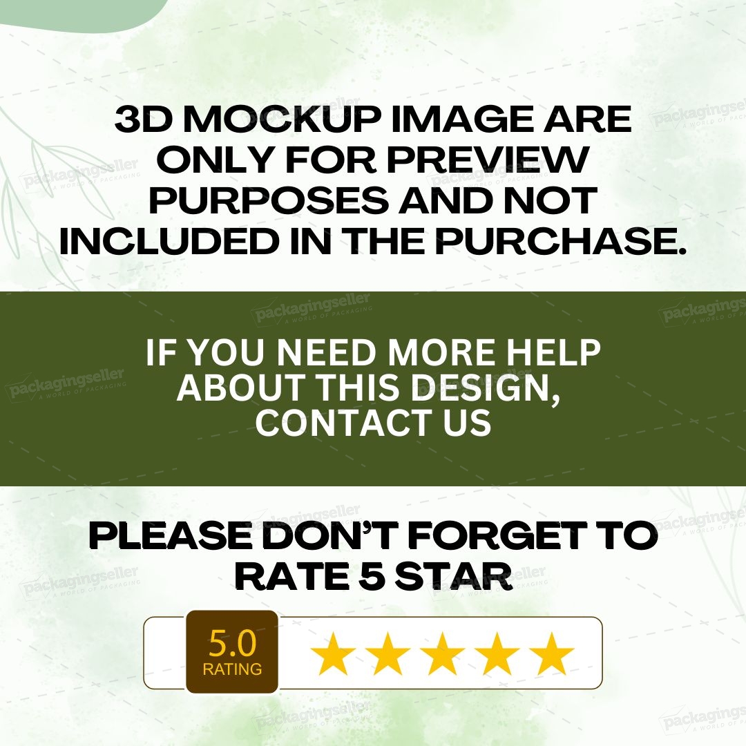 Capsules Pills Label Design Template PS322 - Image 7