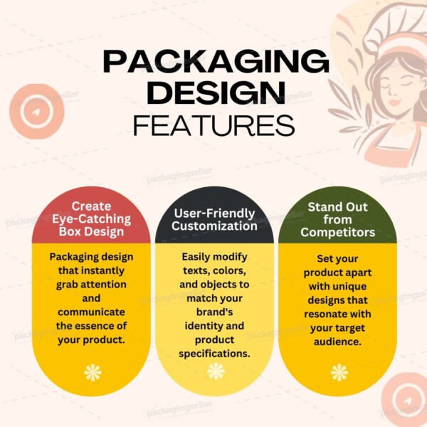Pulses Food Bag Packaging Design Template PS321 - Image 4