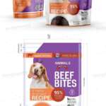 Dog Food Packaging Design Template-(JI-60)